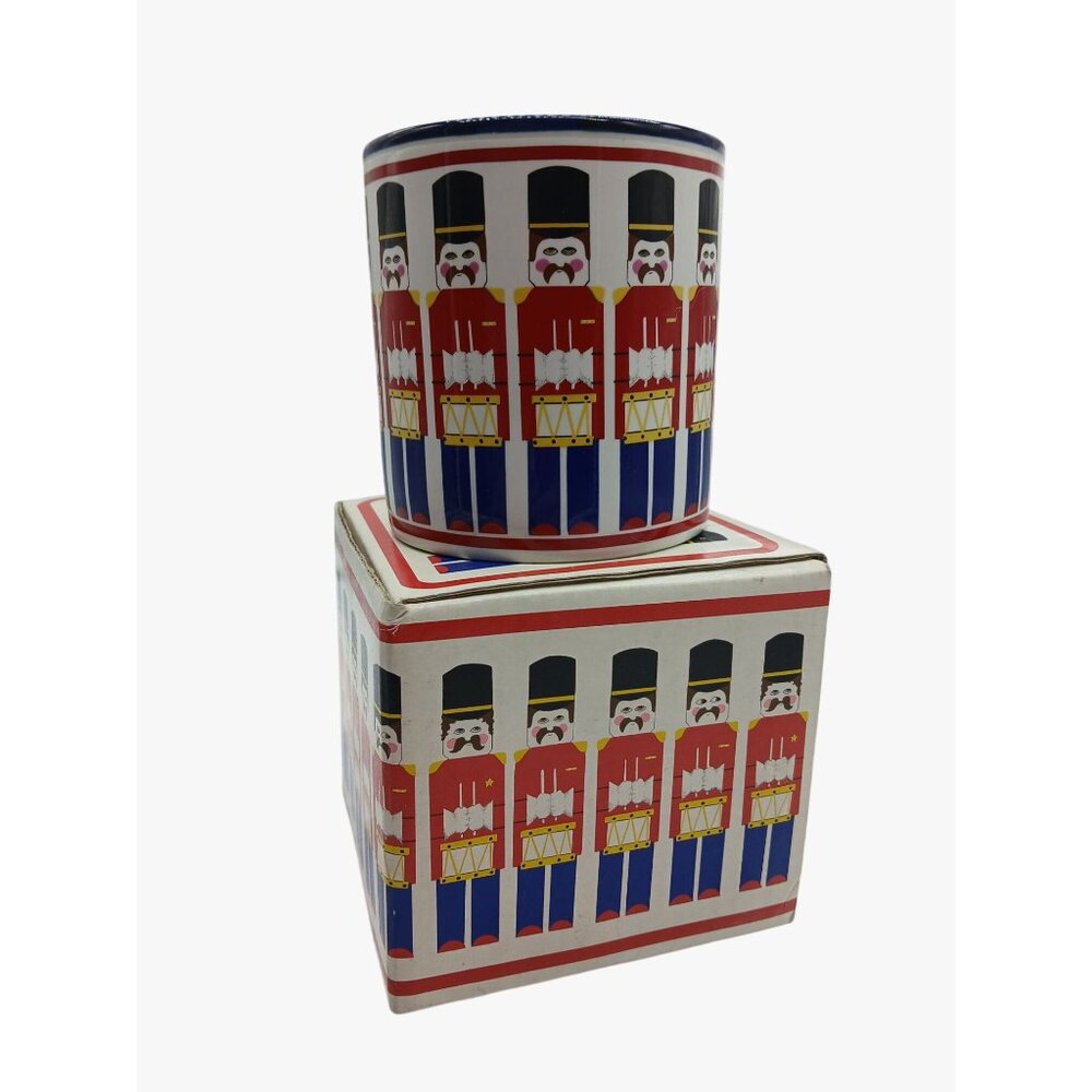 Vintage Nutcracker Soldier Coffee Mug Different Drummer Lynda Sylvester Japan NO - Picture 3 of 11